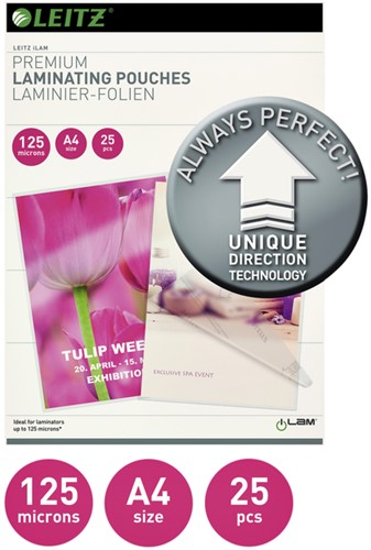 Lamineerhoes Leitz iLAM A4 2x125micron UDT 25 Stuk-2
