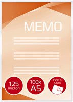 Lamineerhoes GBC A5 zelfklevend 2x125micron 100 Stuk-2