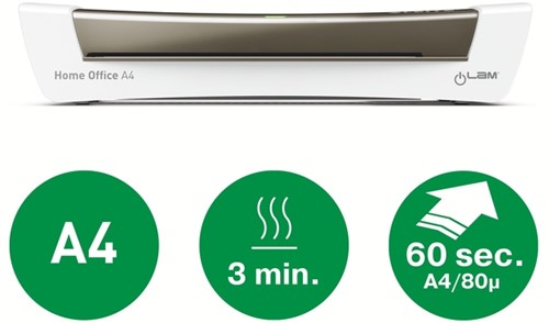 Lamineermachine Leitz iLAM Home Office A4 grijs 1 Stuk-1