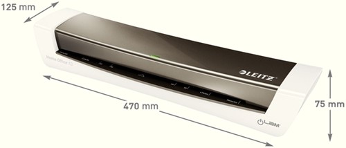 Lamineermachine Leitz iLAM Home Office A3 grijs-4
