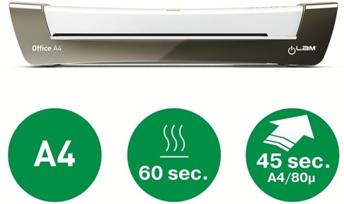 Lamineermachine Leitz iLAM Office A4 zilver 1 Stuk-3