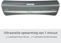 Lamineermachine Leitz iLAM Office A3 zilver-9