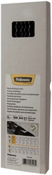 Bindrug Fellowes 6mm 21rings A4 zwart 100 Stuk