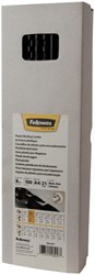 Bindrug Fellowes 8mm 21rings A4 zwart 100 Stuk