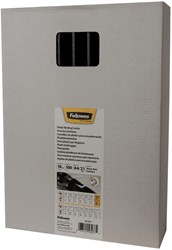 Bindrug Fellowes 19mm 21rings A4 zwart 100 Stuk