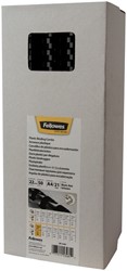 Bindrug Fellowes 22mm 21rings A4 zwart 50 Stuk