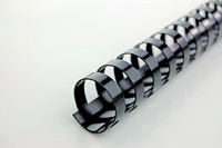 Bindrug GBC 6mm 21rings A4 zwart 100 stuks-3