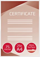 Lamineerhoes GBC A4 2x75micron glans 25 Stuk-2