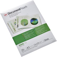 Lamineerhoes GBC A3 2x125micron glans 25 Stuk