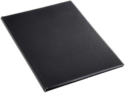 Showmap Rillstab A4 1 kanaals 20 tassen zwart 1 Stuk