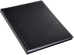 Showmap Rillstab A4 5 kanaals 50 tassen zwart 1 Stuk