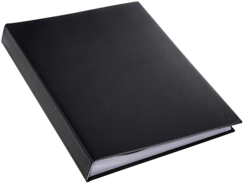 Showmap Rillstab A4 8 kanaals 80 tassen zwart 1 Stuk