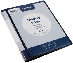 Showmap Europel Frontview A5 20 tassen antraciet 1 Stuk