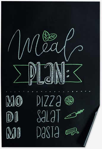 Krijtbord folie Folia 45x200cm incl krijt zelfkl 1 Stuk-2
