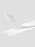 Klittenband Folia 20mmx2m wit 2 Rol-2