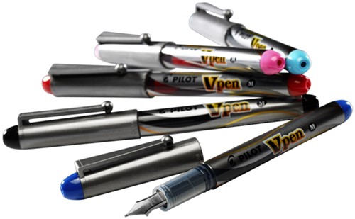Vulpen PILOT Vpen M zilver blauw 1 Stuk-4