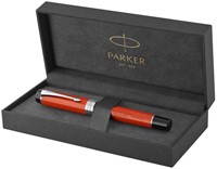 Vulpen Parker Duofold Classic 18k CT M lak rood 1 Stuk-2
