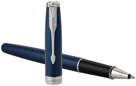 Rollerpen Parker Sonnet PT F lak blauw 1 Stuk-1