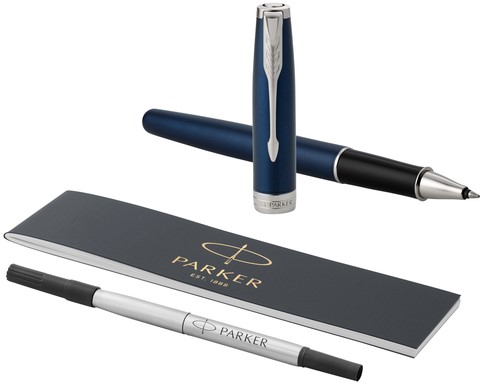 Rollerpen Parker Sonnet PT F lak blauw 1 Stuk-2