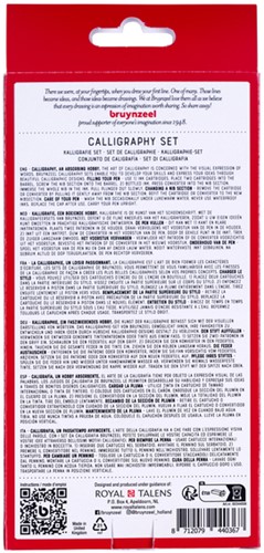 Kalligrafieset Bruynzeel Expression Basic 8st 1 Stuk-3