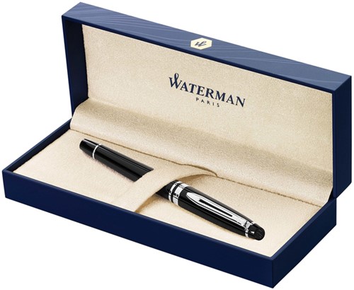 Vulpen Waterman Expert CT M lak zwart 1 Stuk-2