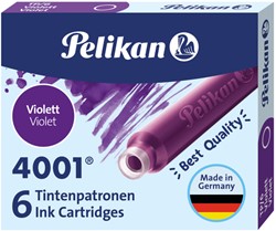 Inktpatroon Pelikan violet 6 Stuk