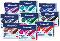 Inktpatroon Pelikan 4001 turquoise 6 stuks-2