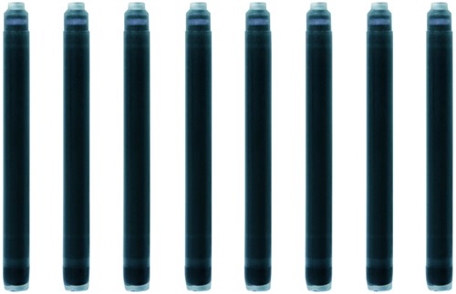 Inktpatroon Waterman nr23 lang blauwzwart 8 Stuk-3