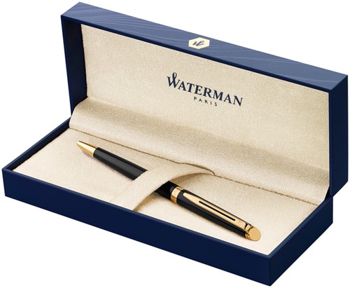 Balpen Waterman Hemisp GT M lak zwart 1 Stuk-3