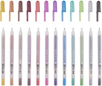 Gelschrijver Sakura Gelly Roll Metallic 12 kleuren 12 Stuk