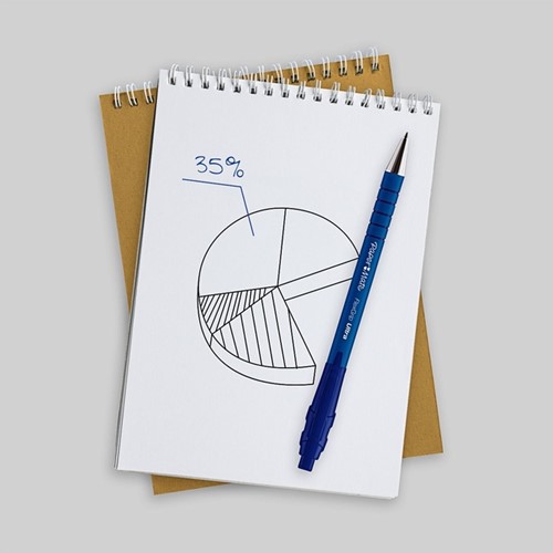 Balpen Papermate Flexgrip Ultra M zwart valuepack 36 Stuk-2