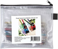 Gelschrijver Pentel K110 Dual M metallic 8st ass 8 Stuk