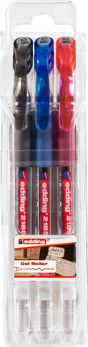 Gelschrijver edding 2185 M assorti 3 Stuk