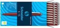 Balpen Schneider K15 M rood 1 Stuk-3