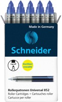 Rollerpenvulling Schneider 852 M blauw 5 Stuk