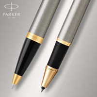 Balpen en rollerpen Parker IM GT M geborsteld mtl 2 Stuk-2