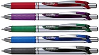 Gelschrijver Pentel BL77 Energel M zwart 1 Stuk-3