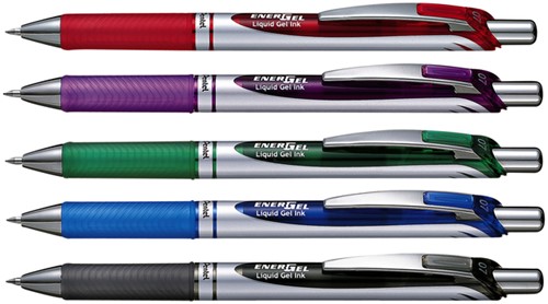 Gelschrijver Pentel BL77 Energel M groen 1 Stuk-2