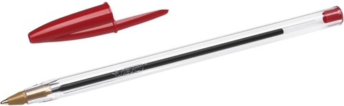 Balpen Bic Cristal M rood 1 Stuk-3