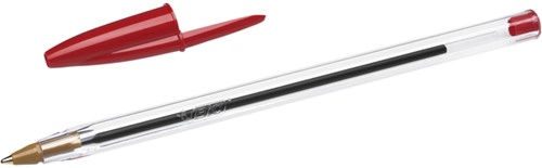 Balpen Bic Cristal M rood 1 Stuk