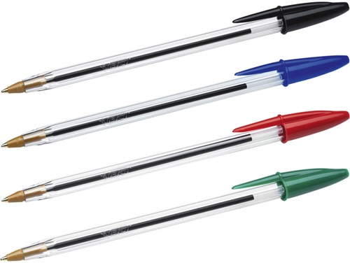 Balpen Bic Cristal M blauw 1 Stuk-1