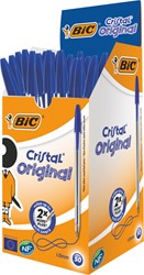 Balpen Bic Cristal M blauw 1 Stuk