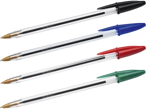 Balpen Bic Cristal M groen 1 Stuk-1