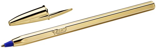 Balpen Bic Cristal M goud 1 Stuk-2