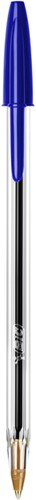 Balpen Bic Cristal M blauw 1 Stuk-1