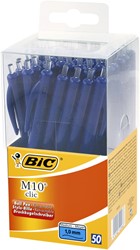Balpen Bic M10 tubo 50 M blauw 1 Stuk