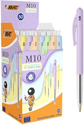 Balpen Bic M10 Colors Pastel Colors M assorti 1 Stuk