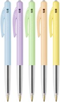 Balpen Bic M10 Colors Pastel Colors M assorti 1 Stuk-3