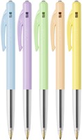 Balpen Bic M10 M pastel assorti 10 Stuk-3