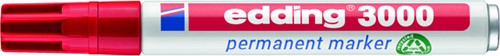 Viltstift edding 3000 rond 1.5-3mm rood 1 Stuk-2